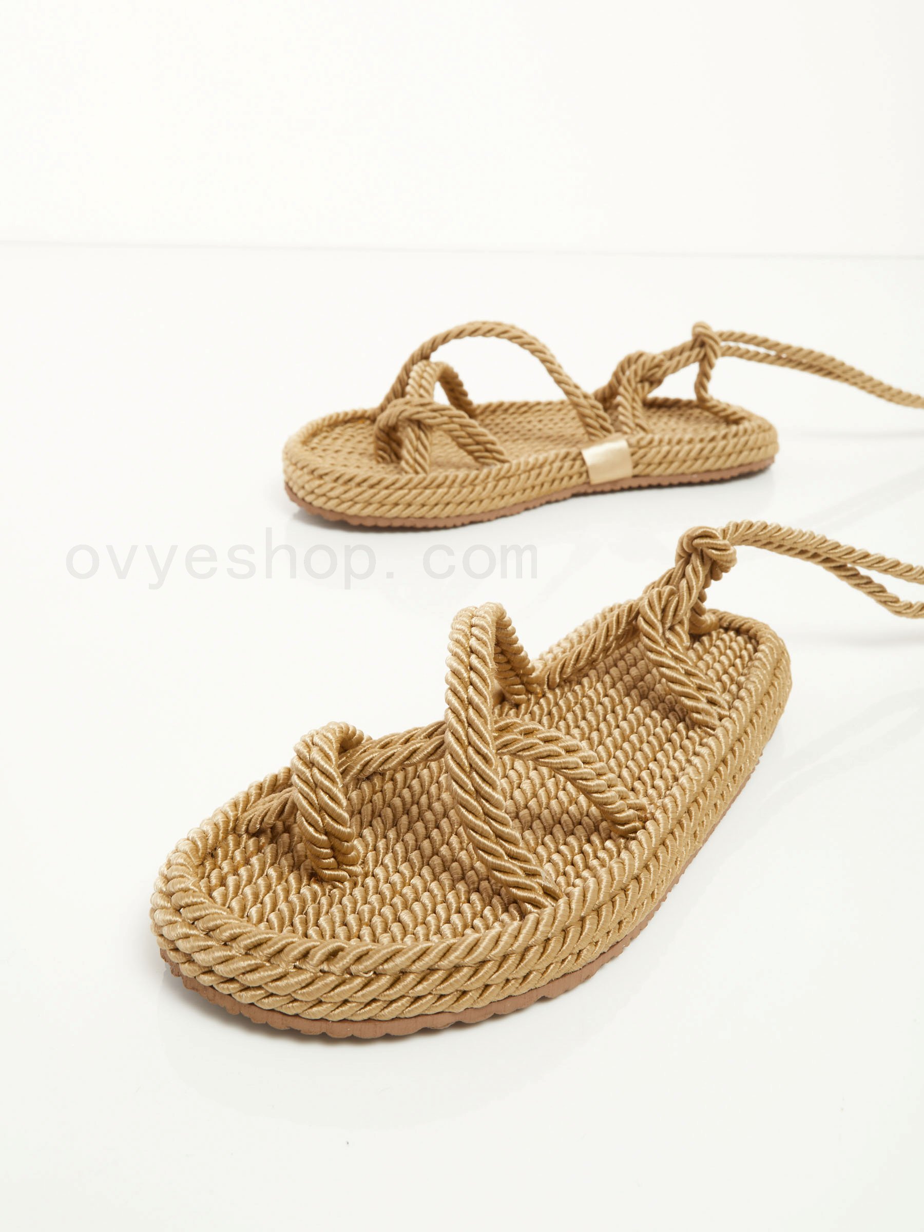 Sconti Rope Flat Sandals F0817885-0714